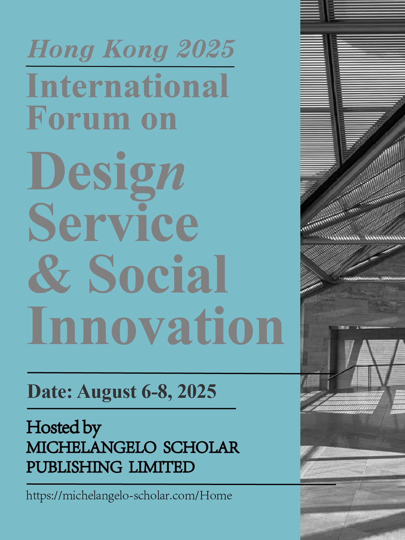 Forum Information | Hong Kong・2025：International Forum on Design Service & Social Innovation
